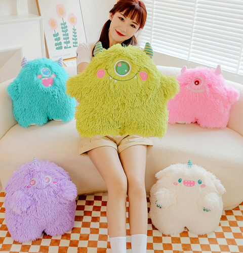 Cute Furry Monster Plush 45cm