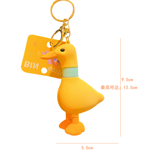 Long Neck Goose Keychain