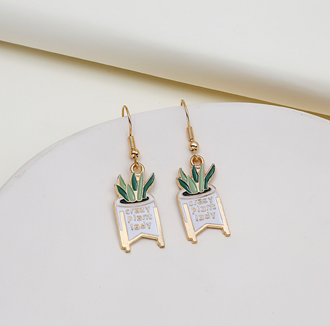 Plant lady deals earrings