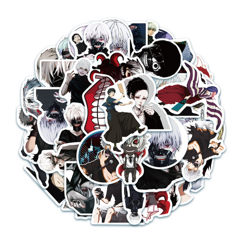 Tokyo Ghoul Vinyl Stickers 50pc