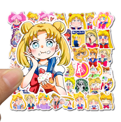 Sailormoon Vinyl Stickers 50pc