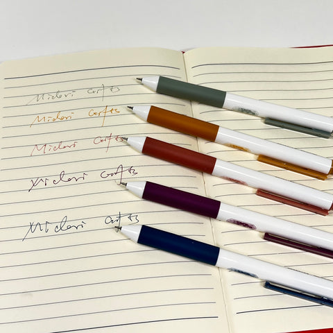 National Color Gel Ink Pen 5 Set