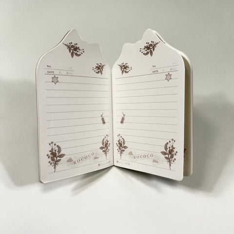 Rococoo Sweetheart Pie A6 Lined Notebook