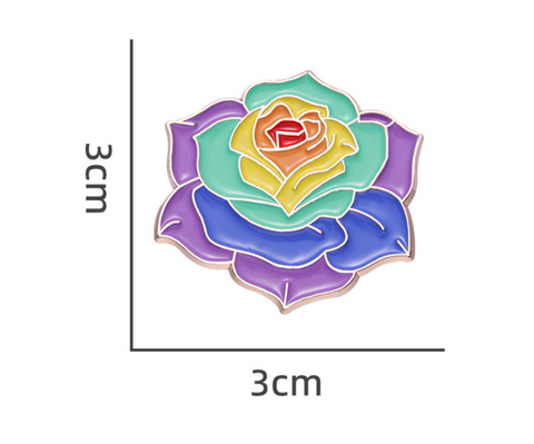Flower Pride Pin