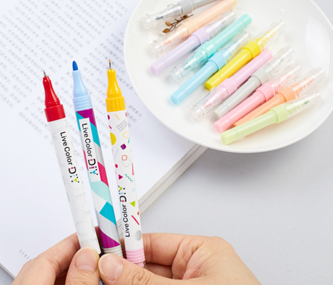 Monami Live Color Double End DIY Highlighter Marker Set
