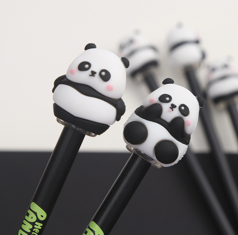 Hello Panda Gel Ink Pen Black 0.5mm