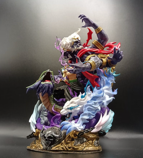 One Piece Zoro Purple God Statue