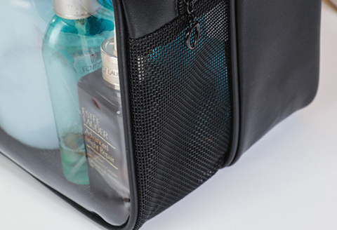 Sanrio Wet Dry Transparent Cosmetic Bag Double Zipper