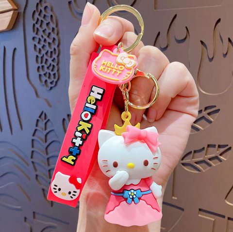 Hello Kitty Outfits Keychain