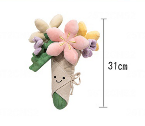 Smiling Bouquet Plush 31cm
