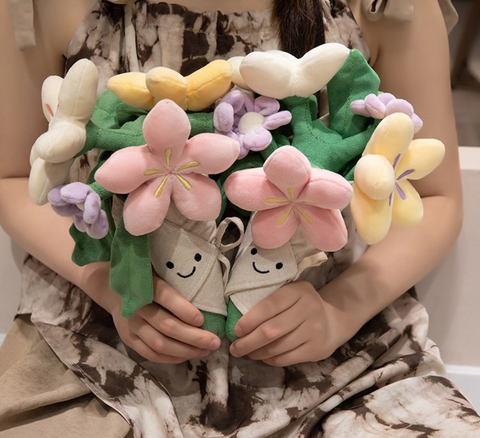 Smiling Bouquet Plush 31cm