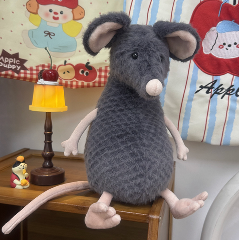Adorable Little Rat Plush 27cm