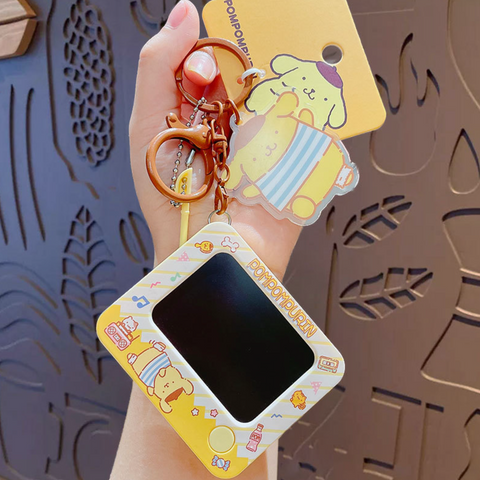 Blackboard Pompompurin Keychain