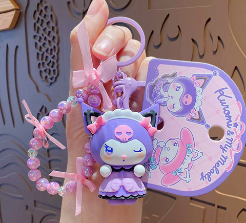 Sanrio Lolita Kuromi Keychain