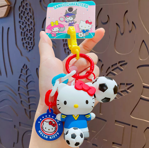 KT Soccer Keychain