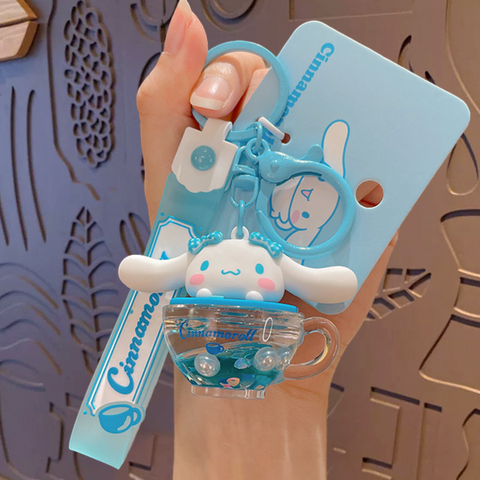 Sanrio Cinnamonroll Cup of Tea Keychain