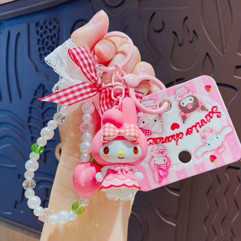 Strawberry My Melody Keychain