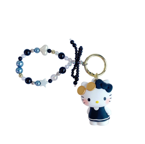 Vintage Beach KT Keychain