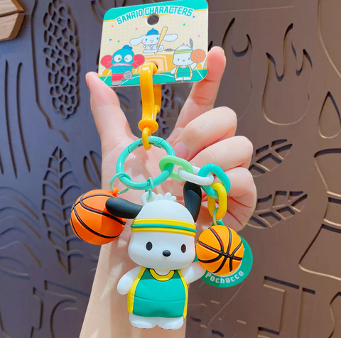 Pucchacho Basketball Keychain