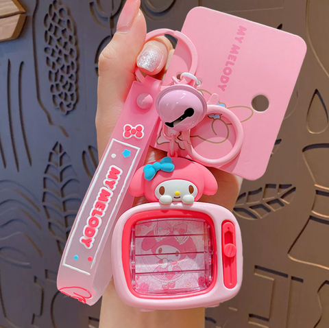 My Melody Flip TV Keychain
