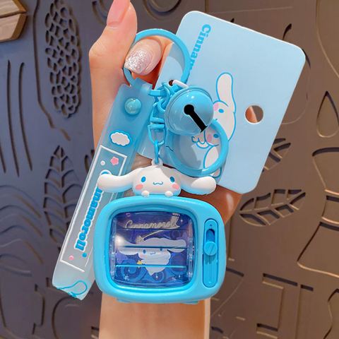Cinnamonroll Flip TV Keychain