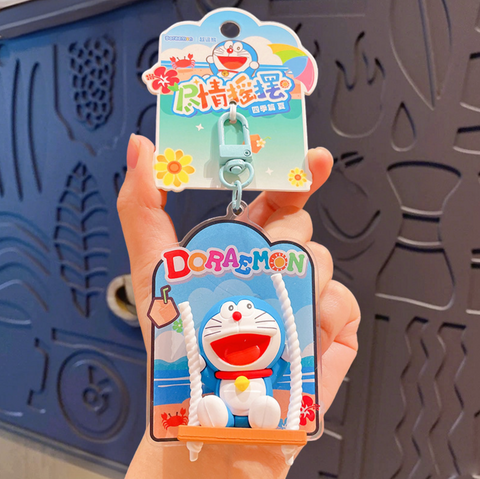 Doraemon Swing Keychain