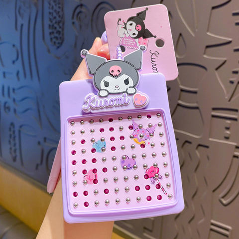 Magnetic Drawing Kuromi Keychain