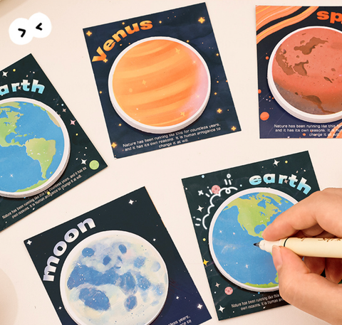 Planet Sticky Notes 10.7*9cm
