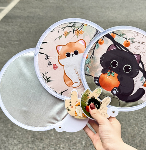 Chinese Style Scholar Folding Fan
