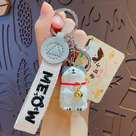 Meow Cat Keychain