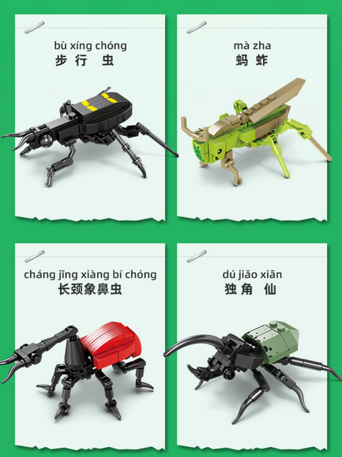 Kaizhi Insect Series Building Blocks 1