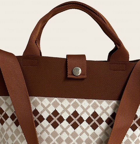 Commuter Women's Large Capacity Crossbody Knit Handbag