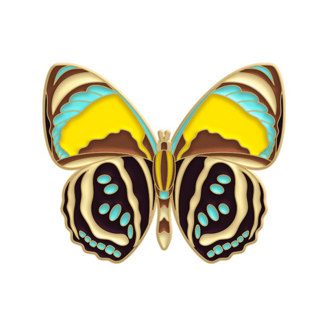 Luna Moth Butterfly Pin