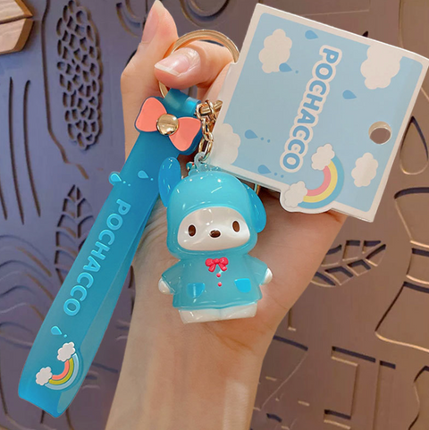 Sanrio Raincoat Keychain