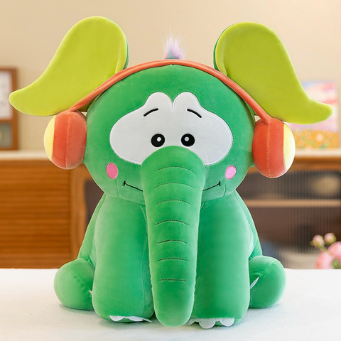 Headphone Elephant Plush 35cm
