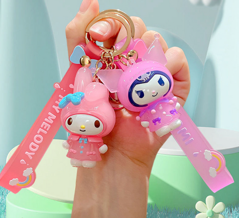 Sanrio Raincoat Keychain