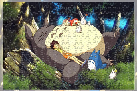 Totoro Nap Jigsaw Puzzle 1000pc
