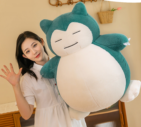 Fluffy Snorlax Plush