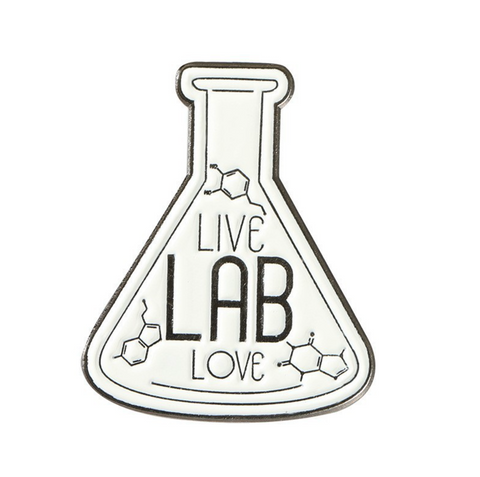 Lab Science Bottle Pin