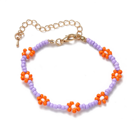 Daisy Bead Bracelet