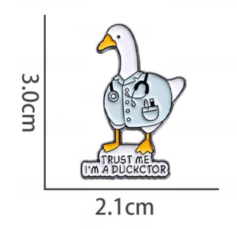 Trust Me I'm A Ducktor Pin