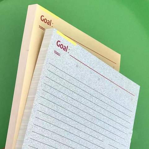 Retro Goal Notepad B5 30pg