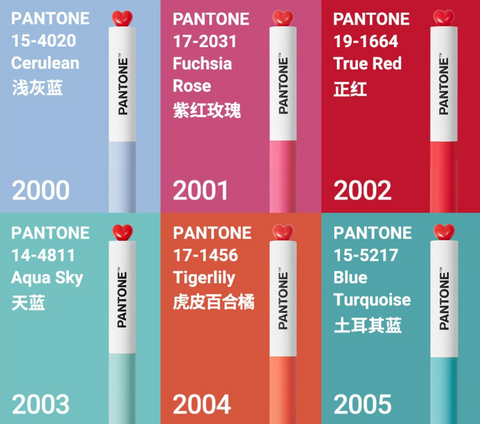 KACO Pantone 25 Year Anniversary 0.5mm Color Gel Ink Pen