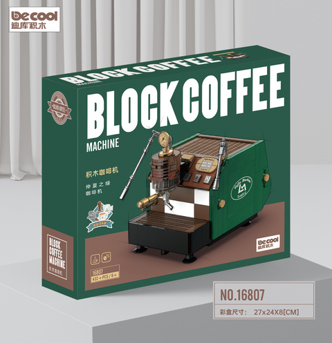 Midsummer Green Coffee Machine Building Block