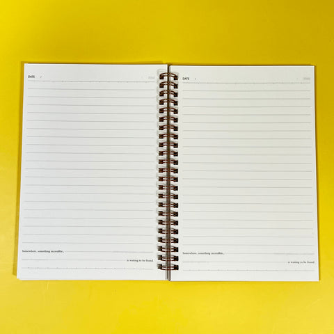 Journey Notes B5 Coil Notebook