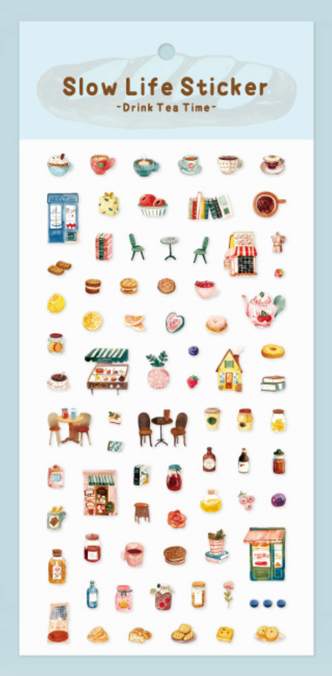 Twilight Flat Sheet Stickers Slow Living