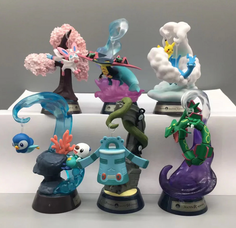 Pokemon Swing Vignette Statues 2