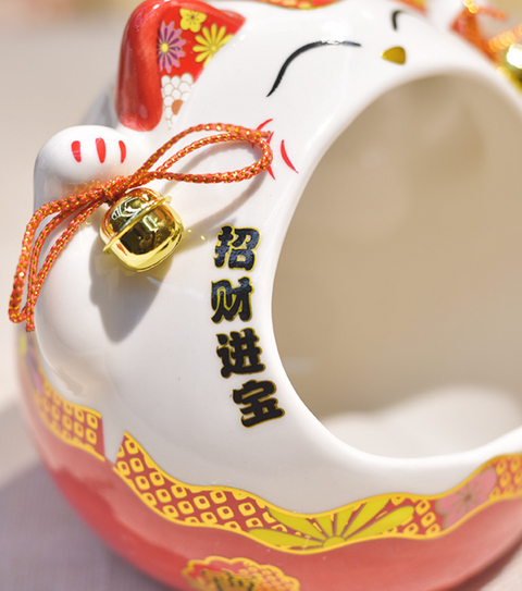 Big Mouth Lucky Cat Candy Jar