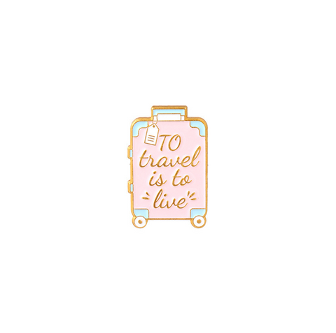 To Travel Pin