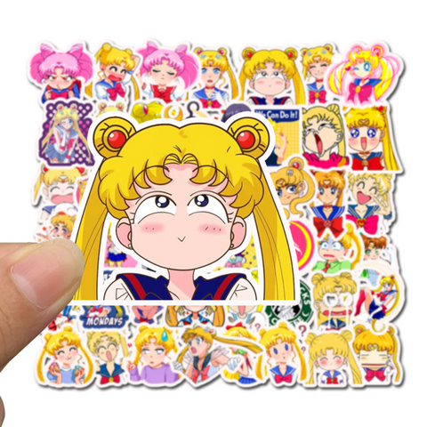 Sailormoon Vinyl Stickers 50pc